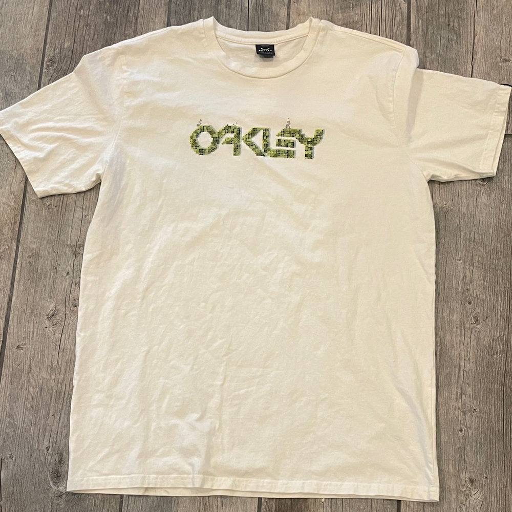 Oakley White Men's T-Shirt